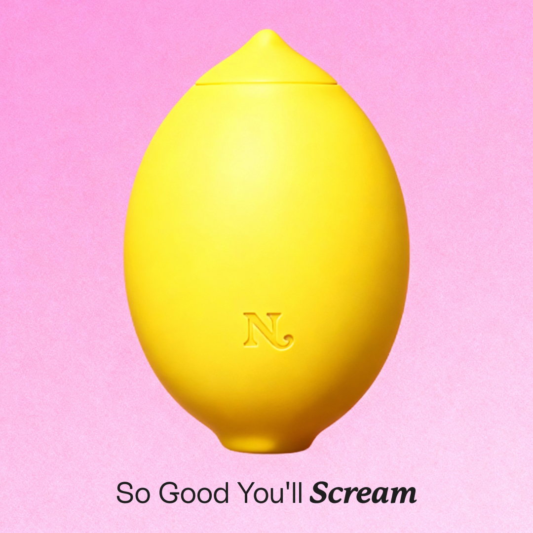 Nancy Lem on pink background — So Good You'll Scream